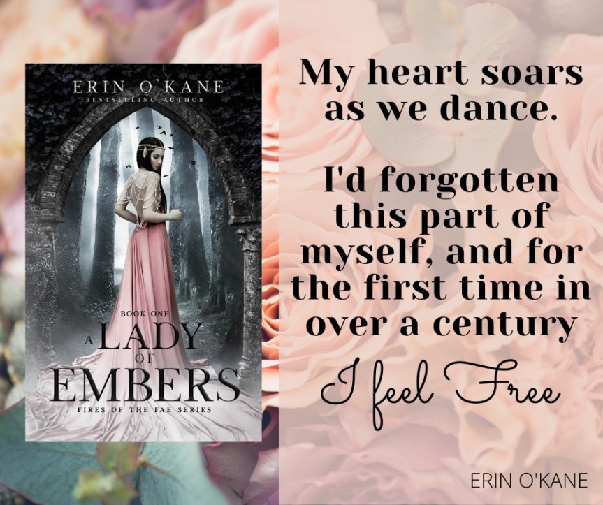 #NewBookRelease A Lady In Embers by Erin O’Kane #ReverseHaremRomance #TBR